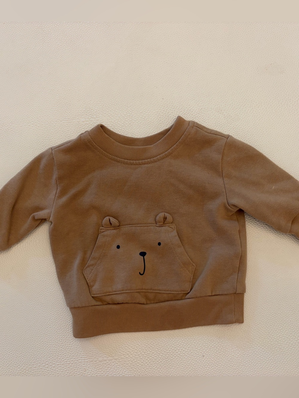 Gap infant bear crewneck sweatshirt- 3-6 months